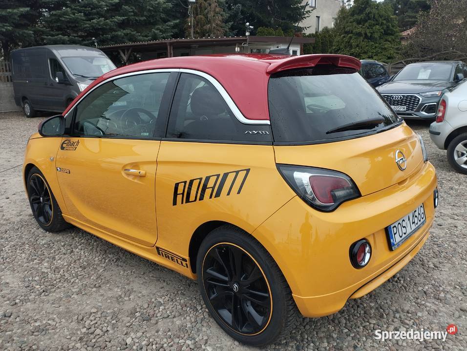 OPEL ADAM 10 TURBO 2017r Mały przebieg Warszawa