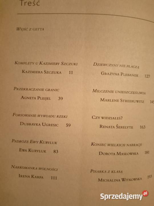 Głośniej rozmowy z pisarkami książki Warszawa