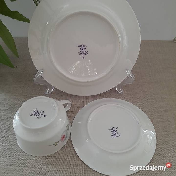 Trio śniadaniowe Stadtlengsfeld 19501963 vintage sprzedam