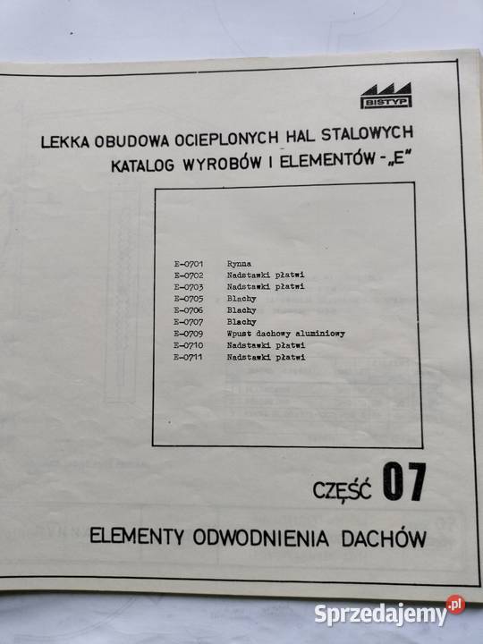 Lekka obudowa ocieplonych hal stalowych Katalog sprzedam