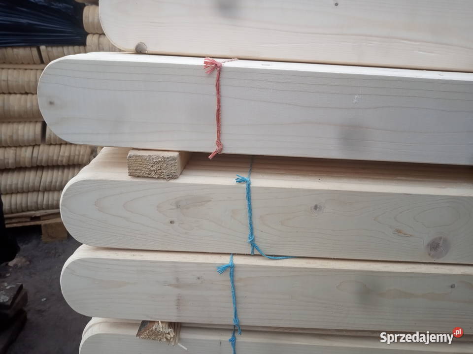 Sztachety drewniane świerkowe Ogrodzenia i bramy