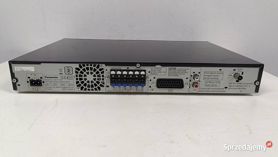 PANASONIC SAPT150 Amplituner z DVD wielkopolskie Poznań