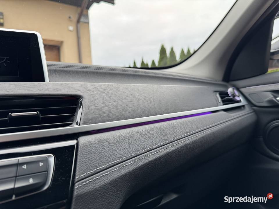 BMW X1 sDrive 18d XLINE Ambiente Led Półskóry aluminiowe felgi łódzkie Kutno