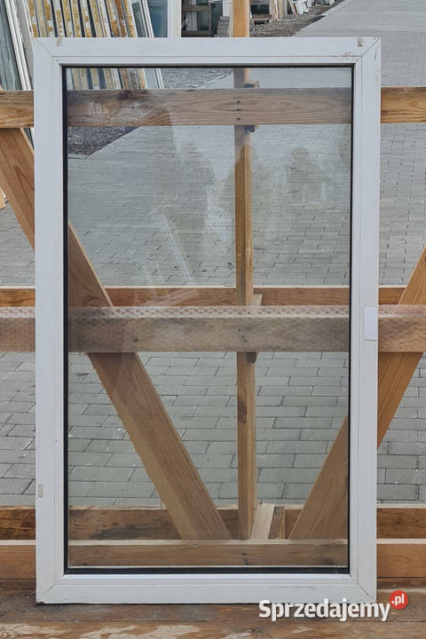 OKNA KacprzaK Witryna 77X123 FIX Używany PCV Dom i Ogród lubelskie Lublin