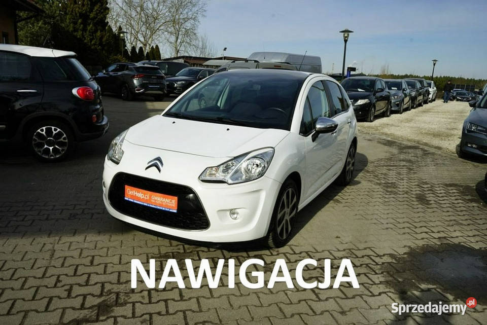 Citroen C3 16HDI Klima NAVI 2012r II 20082016 nieuszkodzony