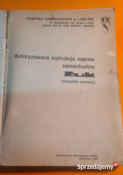 NAPRAWA ŻUK INSTRUKCJA