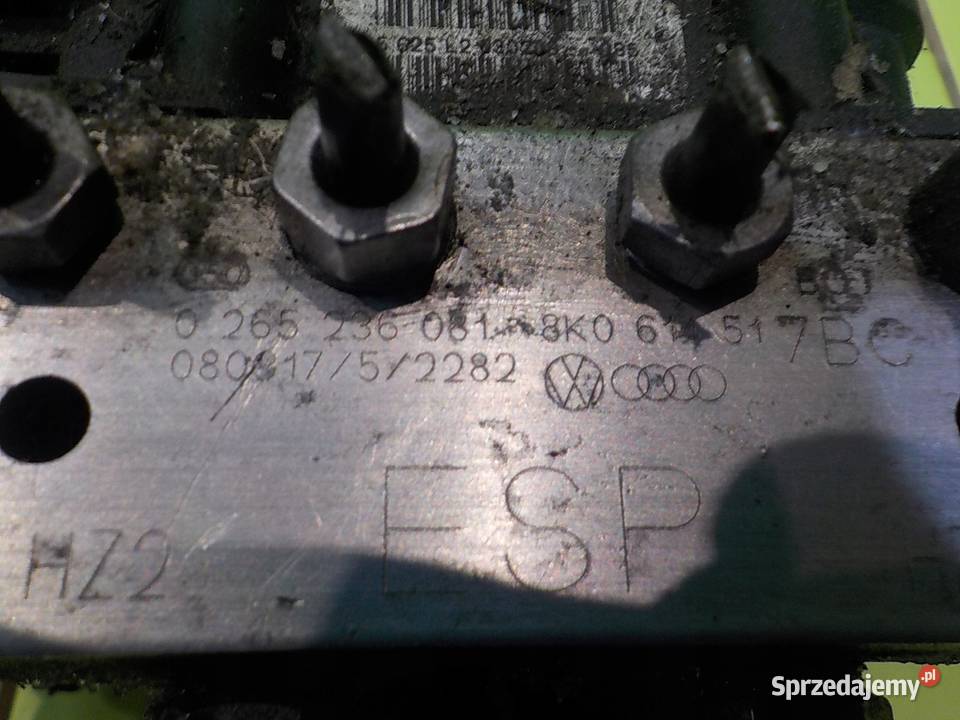 AUDI A5 8T 30 CDTI 08r 2D pompa ABS 8K0907379Q Suków