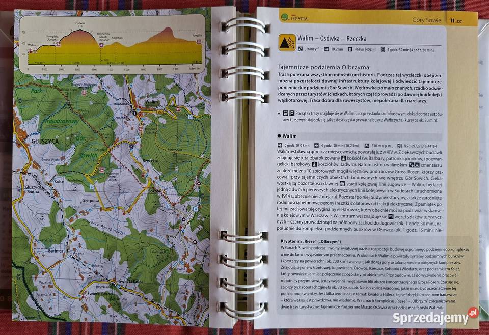 Sudety przewodnik i atlas Bezdroża Mapy i przewodniki Kraków sprzedam