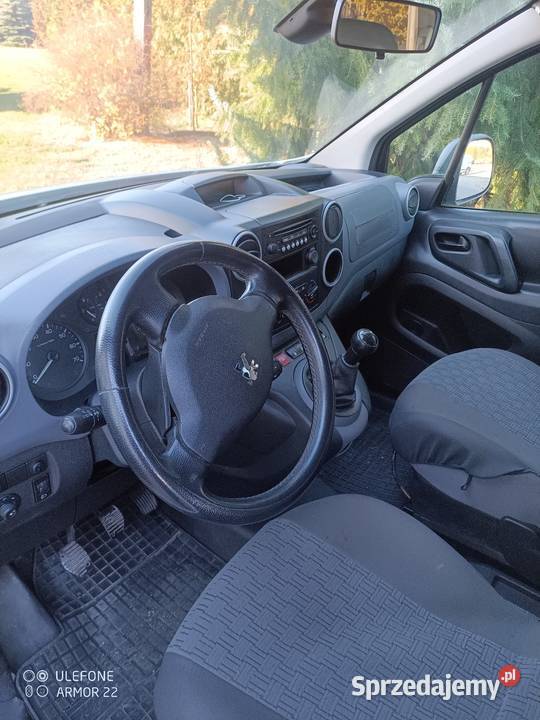 Peugeot partner long welurowa tapicerka Rzeplin