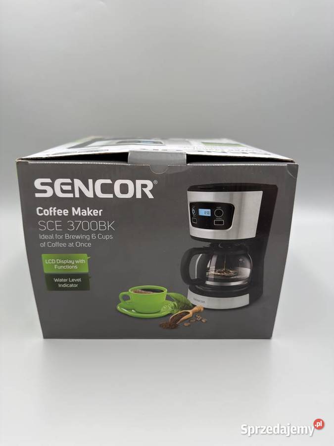 Ekspres przelewowy SENCOR SCE 3700BK dolnośląskie Wrocław