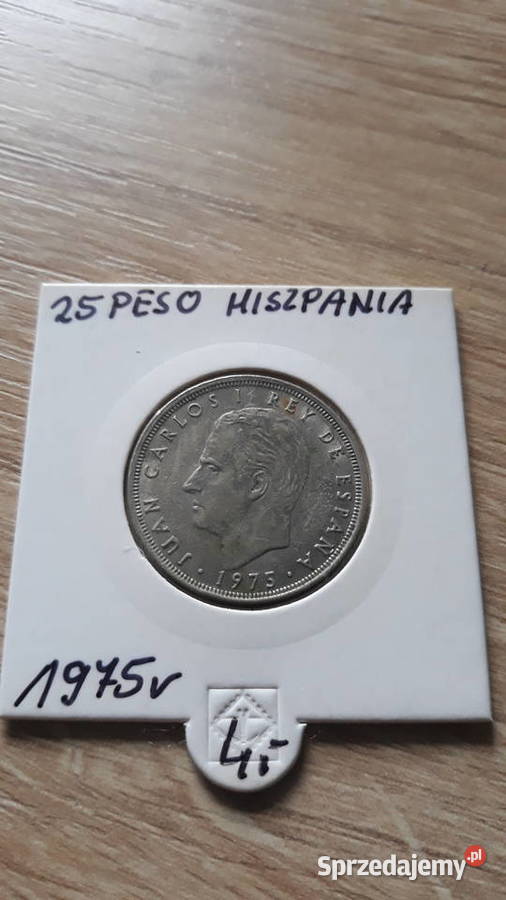 25 Peset Hiszpania 1975 r1982 r1983 r Konin
