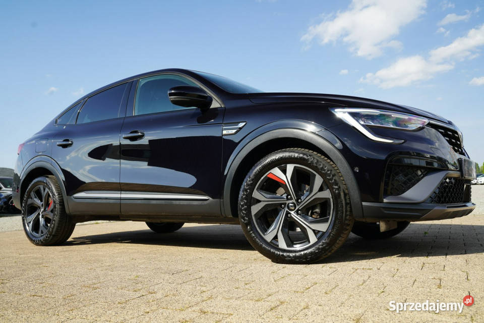 Renault Arkana RS line skora NAWI kamera BLIS czarny Otmuchów