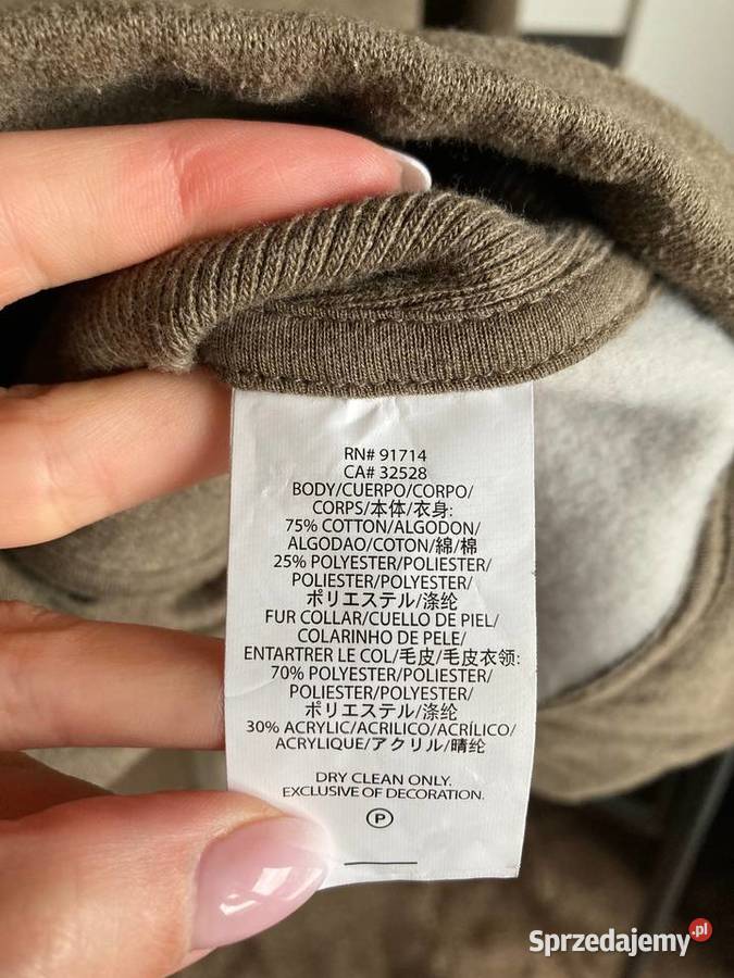 Nowy luksusowy brązowy żakiet bluza Armani Nisko