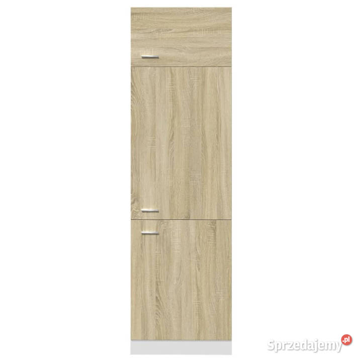 Szafka na lodówkę kolor dąb sonoma 60x57x207 Warszawa
