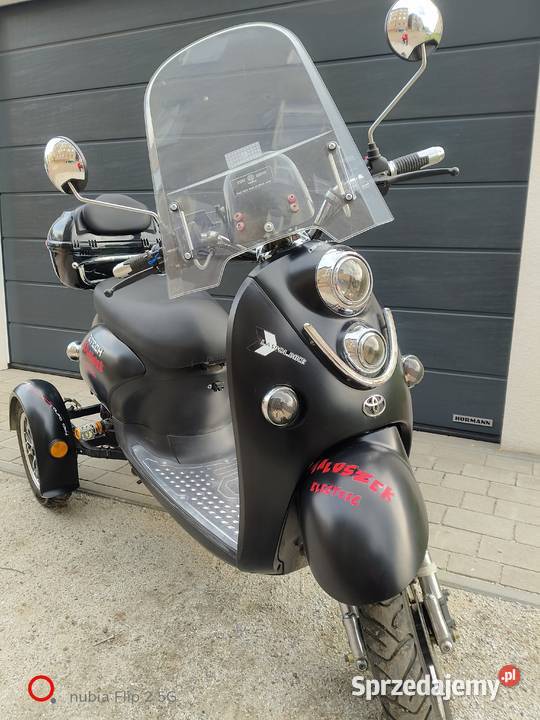 Skuter elektryczny trójkołowy nieuszkodzony Wałbrzych