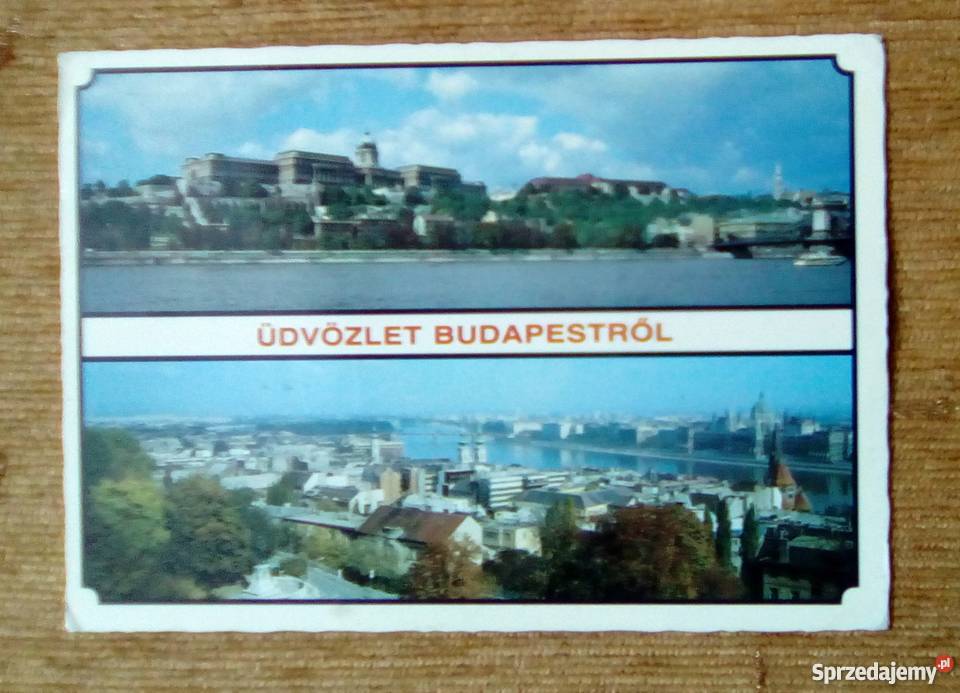 PANORAMA BUDAPESZTU DUNAJEM Piszczac