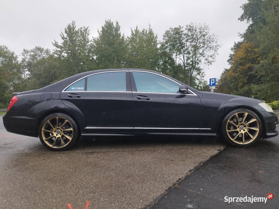 Salon Polska Mercedes S klasa 47 V8 340 2007 59s Sośnicowice sprzedam