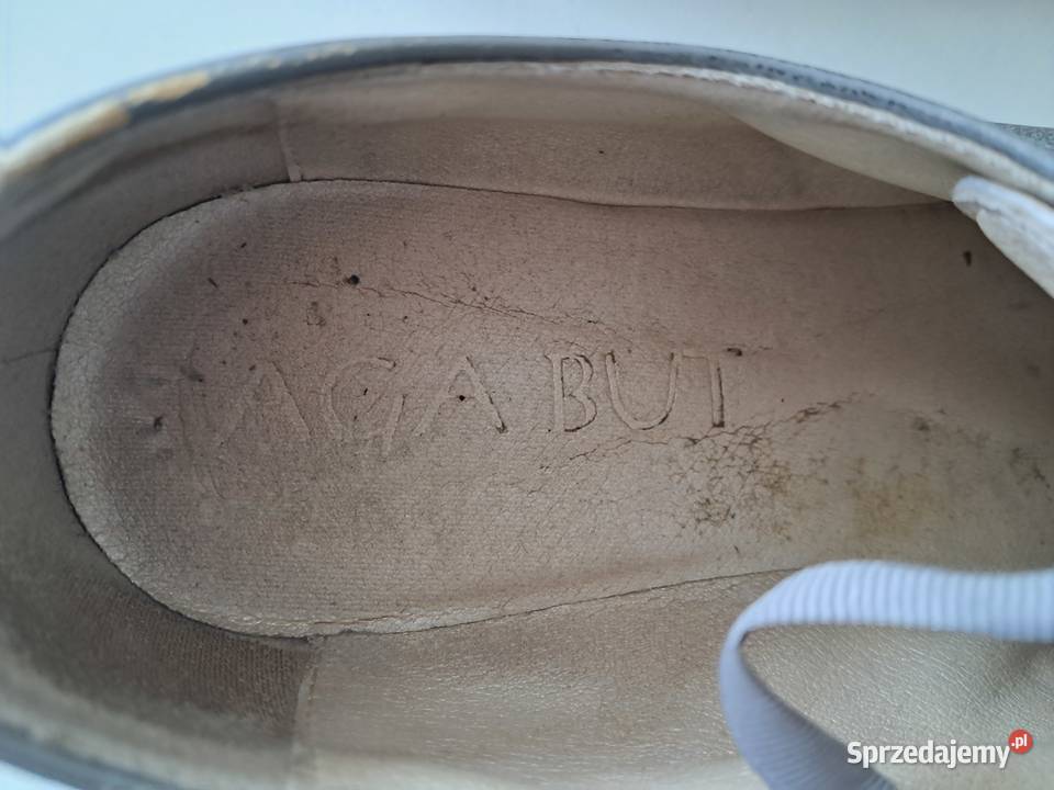 Buty damskie półbuty srebrne Aga But do inna Kraków