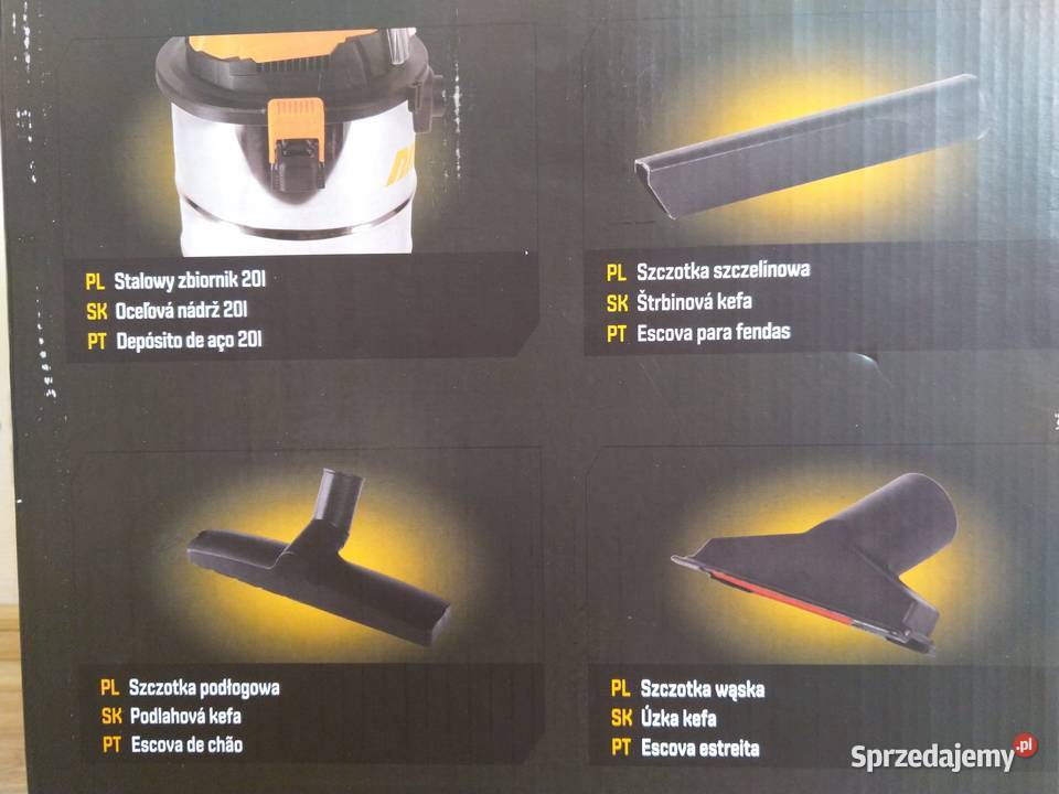 NAJTANIEJ Odkurzacz Akumulatorowy 20L śląskie Zabrze sprzedam