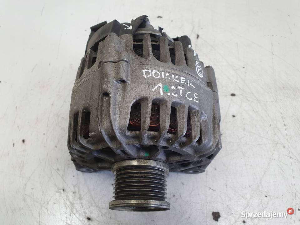 ALTERNATOR Dacia Dokker 12 TCe 231007842R lubelskie Rudka