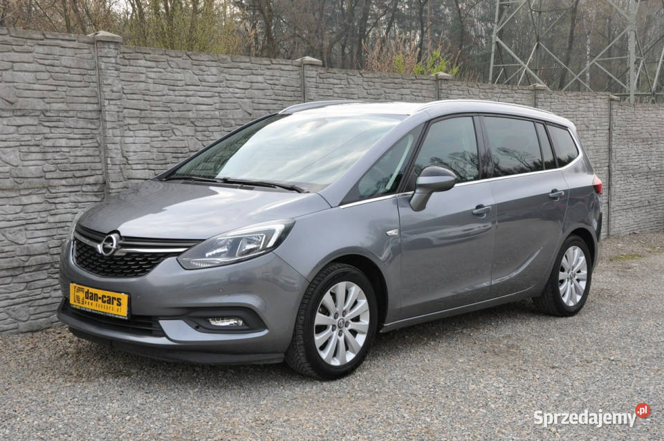 Opel Zafira 14 140 7 foteli LED Navi Kamera Dąbrowa Górnicza