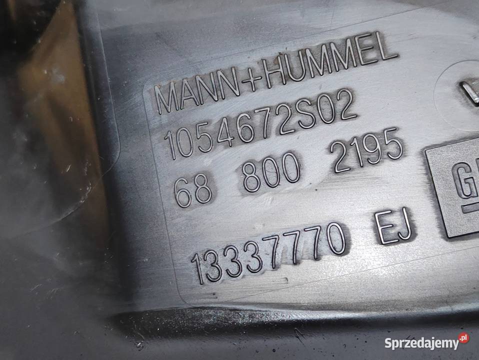 Rezonator Powietrza Chevrolet Cruze 0816 osobowe Pleszew sprzedam