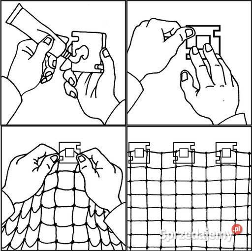 Gotowy Komplet Siatka na gołębie na ptaki plus Siedlce