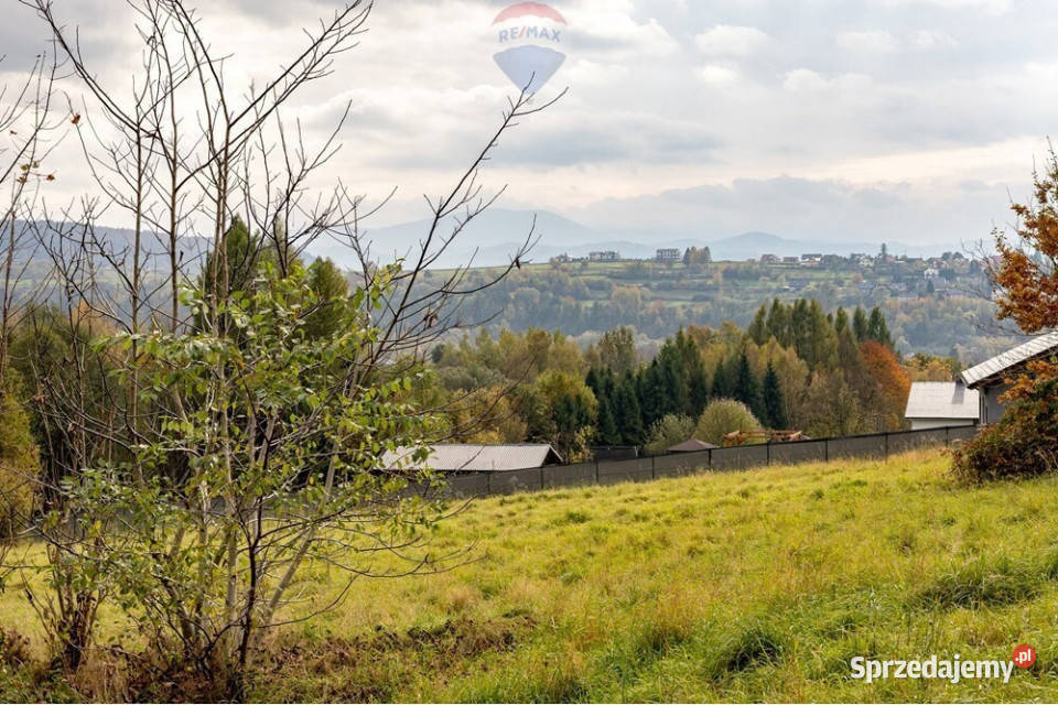 Działka rolna 848 m w Oczkowie Żywiec sprzedam