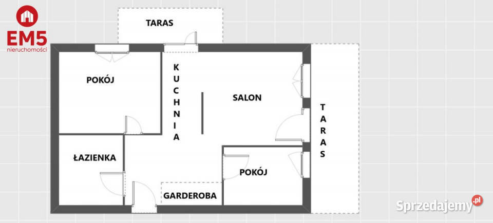 Mieszkanie 615m2 3pokojowe Białystok Bełzy