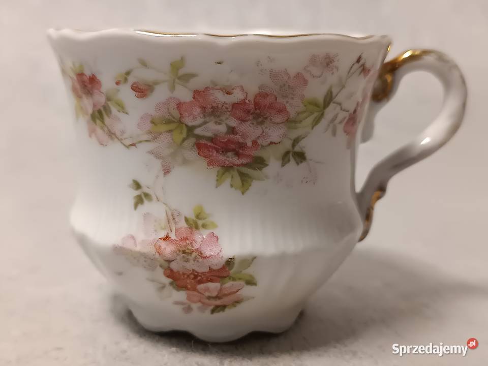 CT CARL TIELSCH Duet Filiżanka w Kwiaty Silesia Jelenia Góra