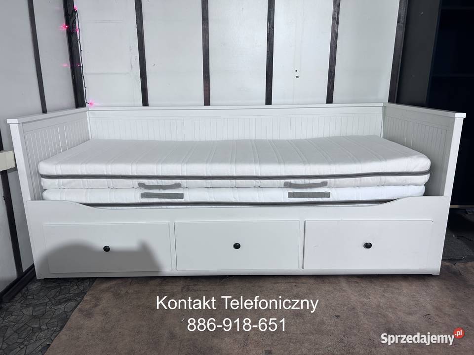 IKEA HEMNES Łóżko Leżanka z 3 szufladami 2 Rybnik