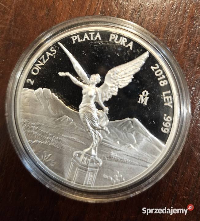 Moneta Libertad 2oz 2018 Proof podkarpackie Przemyśl