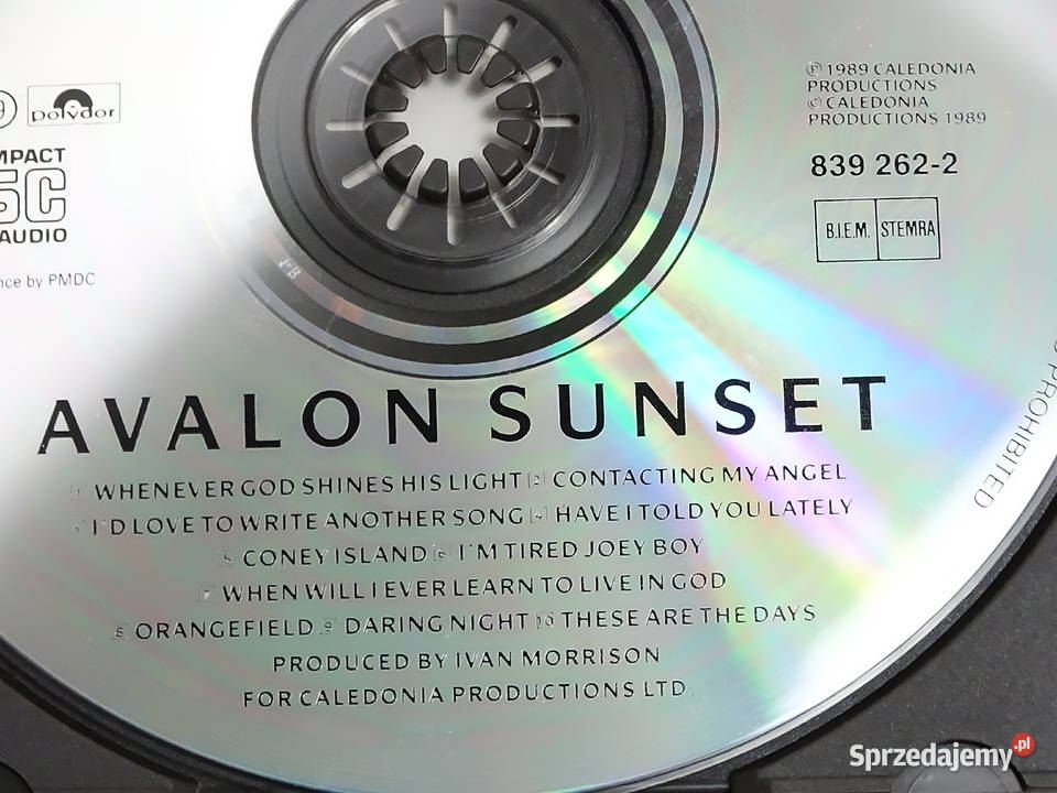 Van Morrison Avalon Sunset Płyta CD Album Biłgoraj