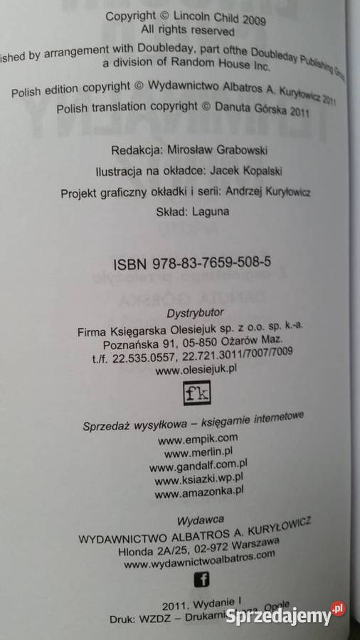 BIAŁE CIAŁA JANE ROBINS TERMINALNY MRÓZ LINCOLN Puławy