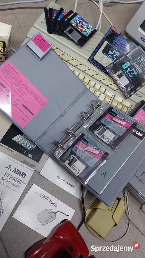 Komputer Atari 1040 STf kompletny zestaw CLAB łódzkie Przanowice