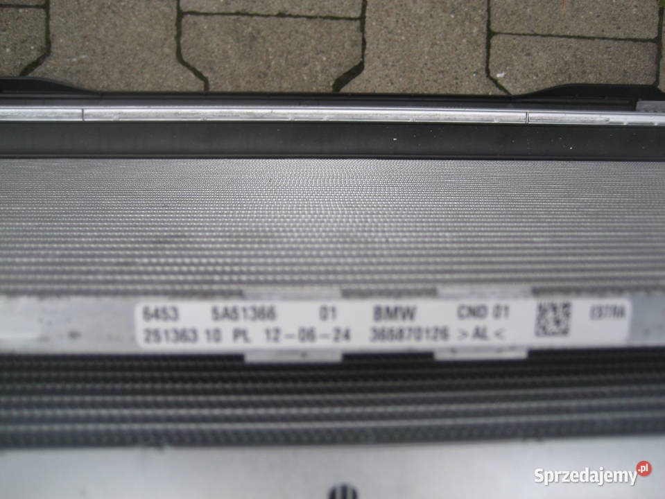 mini f65 f66 f67 u25 bmw f70 chłodnica wody osobowe Rakoniewice sprzedam