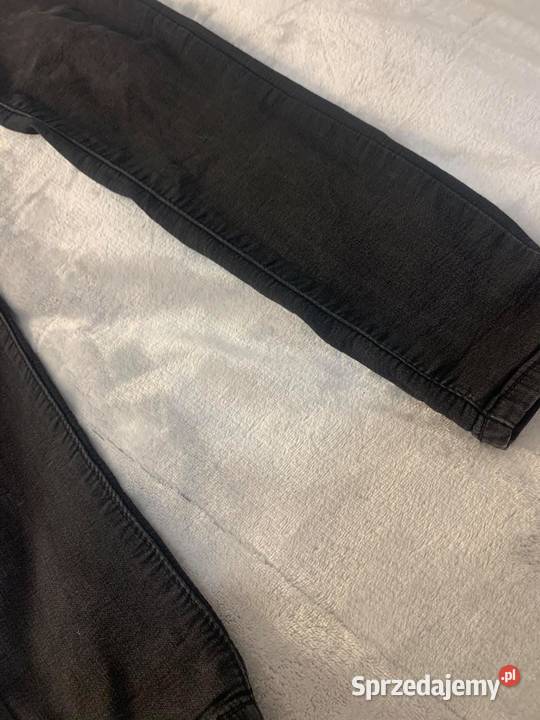 Jeansy spodnie czarne HIT Jasło sprzedam