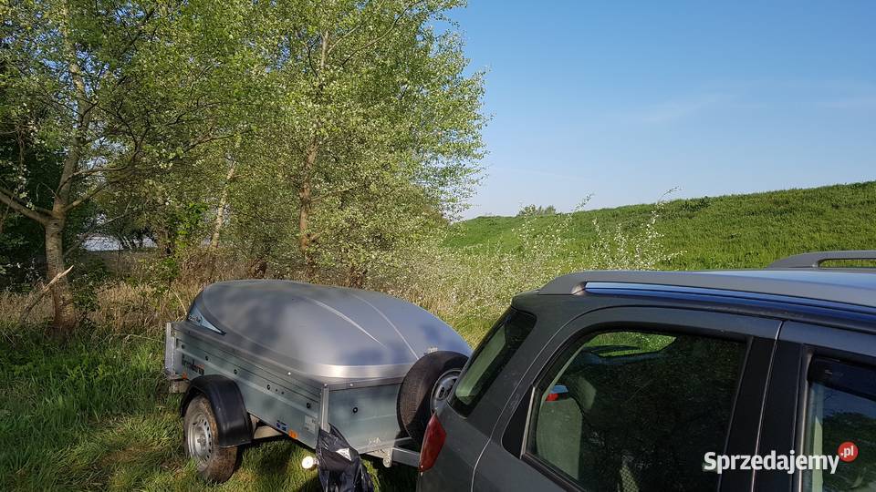 Przyczepa z pokrywą i namiotem towarowe Łódź
