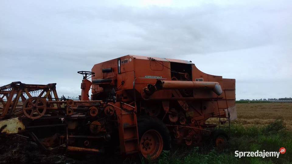 Someca M120 Laverda Fiatagri nieuszkodzony Kombajny wielkopolskie Kalisz