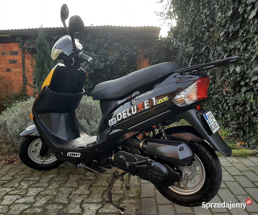 Zadbany skuter Romet Router Deluxe 50 4t 2017r Tuczno