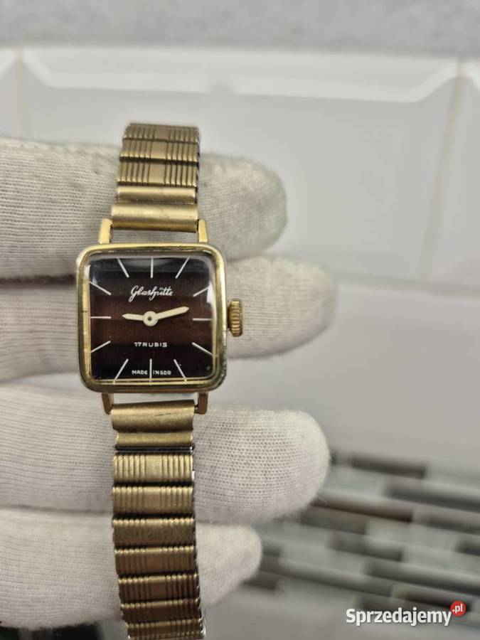 Glashutte mechaniczny damski zegarek DDR Chorzów sprzedam