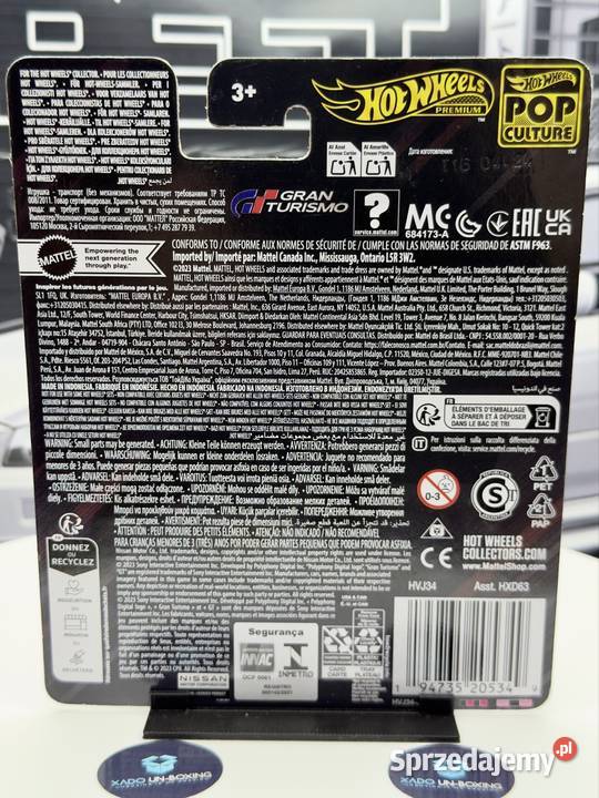 Hot Wheels POP Culture Nissan GTR Nismo GT3 BOX Wrocław