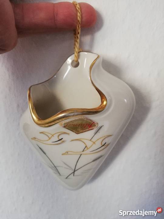 Porcelanowa ozdoba zawieszka Ropa