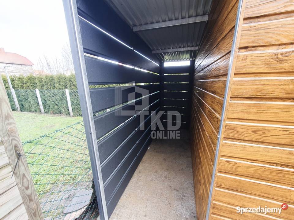 Domek ogrodowy schowek Garaż 25x3 drewnopodobny pomorskie