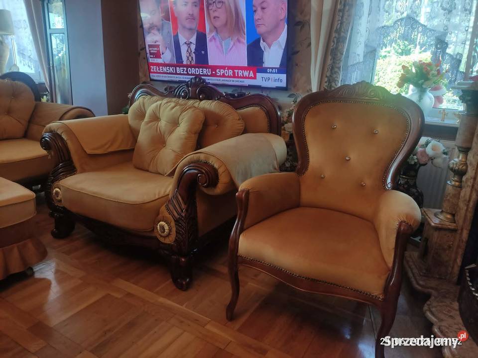 olbrzymi komplet wypoczynkowy glamour Gorzów Wielkopolski sprzedam