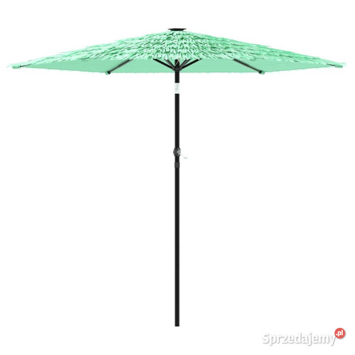 Parasol ogrodowy na stalowym słupku zielony Parasole ogrodowe Warszawa sprzedam