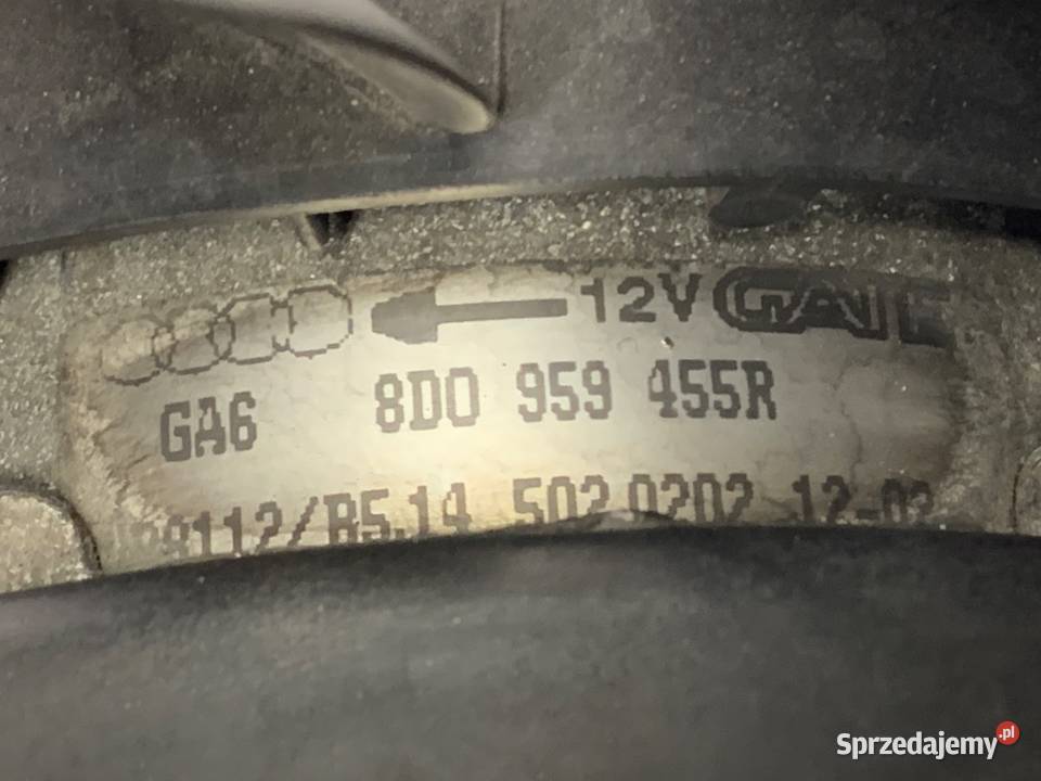 WENTYLATOR KLIMATYZACJI VW PASSAT B5 FL sprzedam