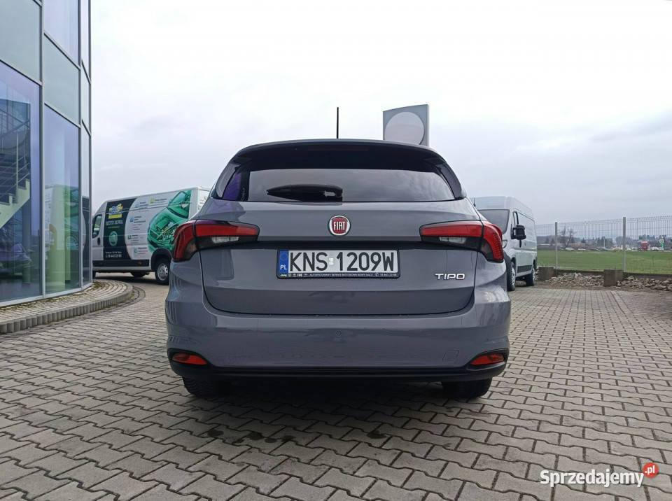 Fiat Tipo SDesign 14 TJet 120 1 rejestr 2019 hak Nowy Sącz