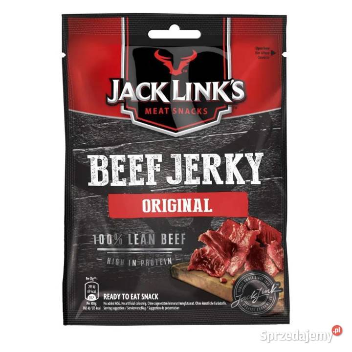 ack Links Beef Jerky Original 100 Prozent Lean dolnośląskie