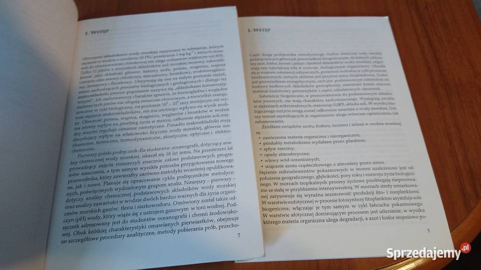 Analiza chemiczna wody morskiej12 Makroskładniki